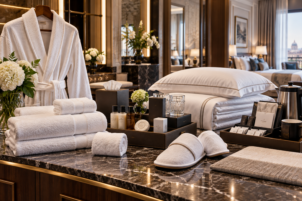Hotel supplies and amenities by KUANGYU