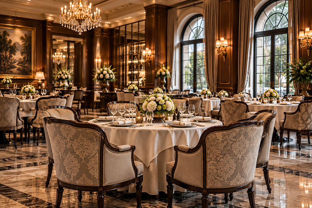 Hotel public area furniture for restaurant and dining spaces